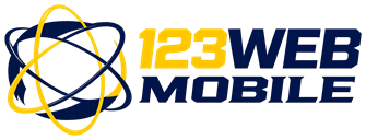 123 Web Mobile logo